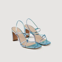 Sandro Paris Sandalias De Tacón<Sandalias De Tiras Finas