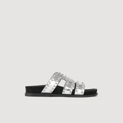 Sandro Paris Sandalias<Sandalias Planas Con Remaches