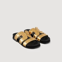 Sandro Paris Sandalias<Sandalias Planas Con Remaches