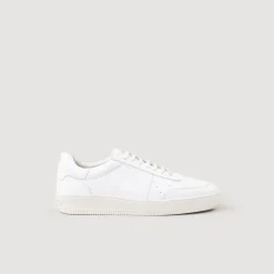 Sandro Paris Deportivas<Sneakers Piel De Curtiduria Certificada