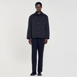 Sandro Paris Camisas<Sobrecamisa Acolchada