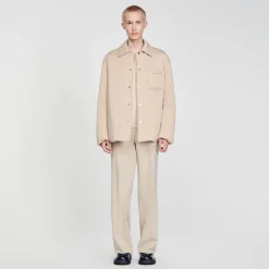 Sandro Paris Camisas<Sobrecamisa Acolchada