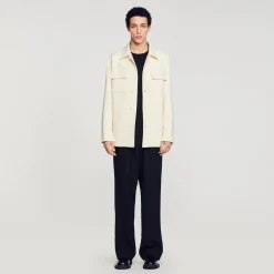 Sandro Paris Camisas<Sobrecamisa Con Botones