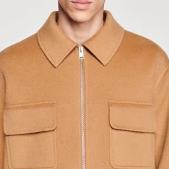 Sandro Paris Camisas<Sobrecamisa Con Cremallera