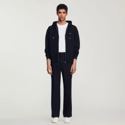 Sandro Paris Sudaderas & Jogging<Sudadera Con Capucha De Muleton