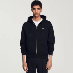 Sandro Paris Sudaderas & Jogging<Sudadera Con Capucha De Muleton