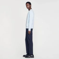 Sandro Paris Sudaderas & Jogging<Sudadera De Muleton Con Bordado