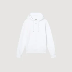 Sandro Paris Sudaderas & Jogging<Sudadera Hombre Bordado Algodon Organico