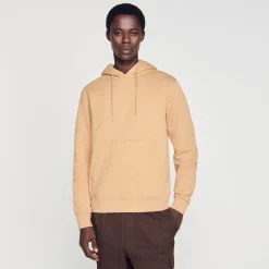 Sandro Paris Sudaderas & Jogging<Sudadera Hombre Bordado Algodon Organico