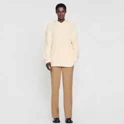 Sandro Paris Sudaderas & Jogging<Sudadera Polar Con Capucha