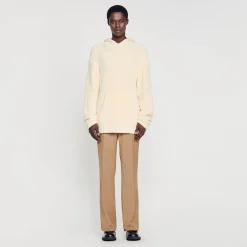 Sandro Paris Sudaderas & Jogging<Sudadera Polar Con Capucha