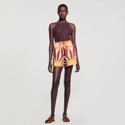 Sandro Paris Jerseys & Cárdigans<Top De Punto Con Pedreria