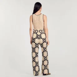 Sandro Paris Jerseys & Cárdigans<Top De Punto De Ganchillo