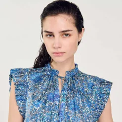 Sandro Paris Tops & Camisas<Top Estampado