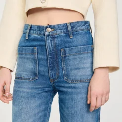 Sandro Paris Vaqueros<Vaquero Acampanado Destenido