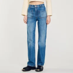 Sandro Paris Vaqueros<Vaquero Acampanado Destenido