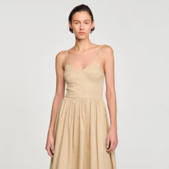 Sandro Paris Vestidos<Vestido Corse