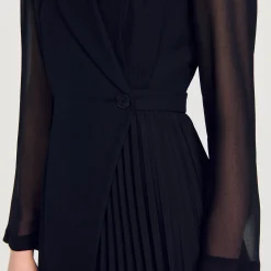 Sandro Paris Otros Accesorios<Vestido Cruzado