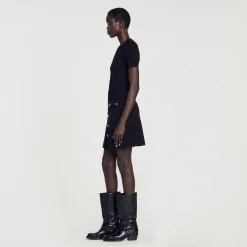 Sandro Paris Vestidos<Vestido De Punto