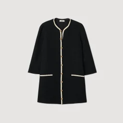 Sandro Paris Vestidos<Vestido De Tweed