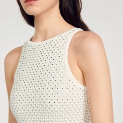 Sandro Paris Vestidos<Vestido Largo De Punto