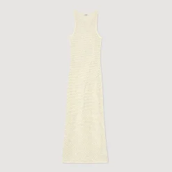 Sandro Paris Vestidos<Vestido Largo De Punto