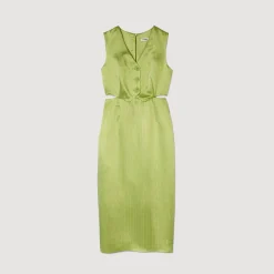 Sandro Paris Vestidos<Vestido Midi 2 En 1